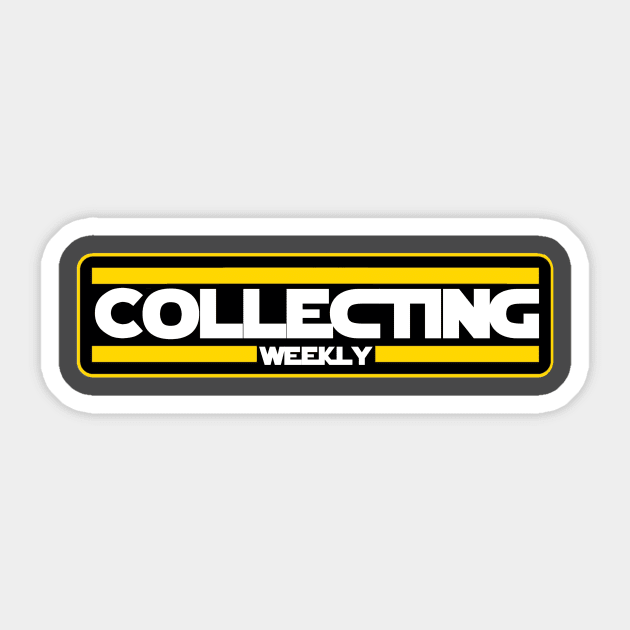 CW White Sticker by CollectingWeekly